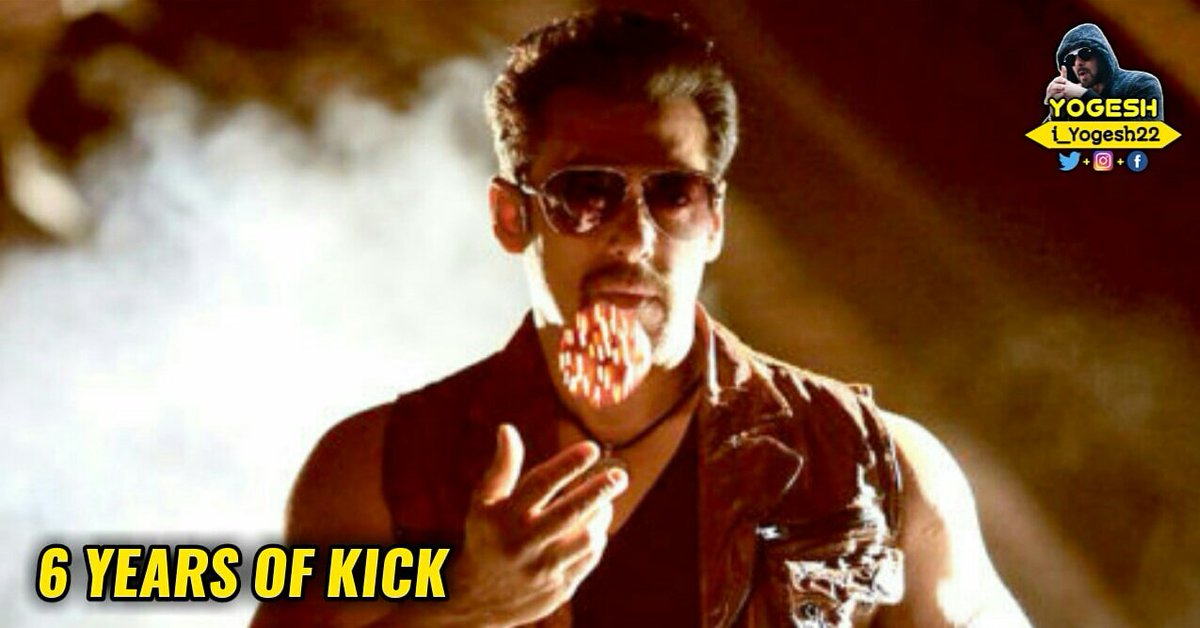 Making a Very Special Thread On  #6YearsOfKICK (Follow Below) KICK, One of The Biggest Masala Hits of All Time, Pre Craze of This Movie Was On Another Level Due To Its Extraordinary Trailer (Best Trailer of All Time)2014's 2nd Highest Grosser!6 YEARS OF BLOCKBUSTER KICK
