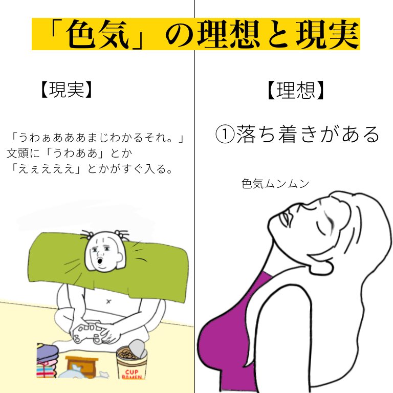 「色気」の理想と現実 