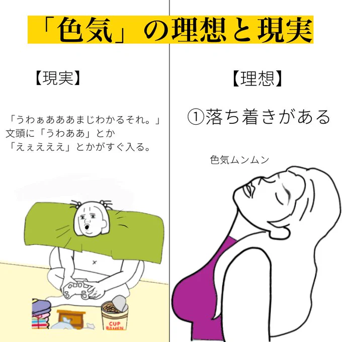 「色気」の理想と現実 
