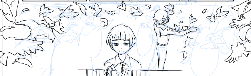 鳥を描くのを飽きた 