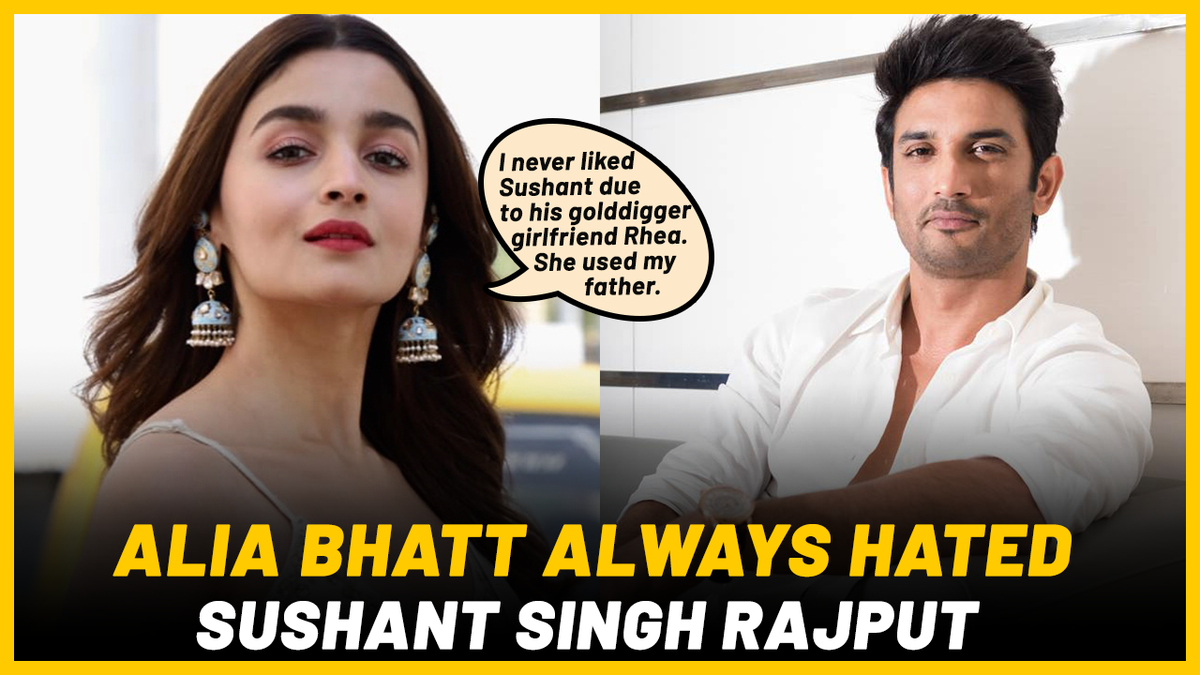 Folkbuzz8's tweet photo. Alia Bhatt Always Hated Sushant Singh Rajput!

SEE Full Video Here :https://t.co/qlbXwQMfB2 

#SushantSinghRajput #CBIforSushant #CandleforSSR #AliaBhatt #Nepotism #nepotisminbollywood https://t.co/v02gecWgxq