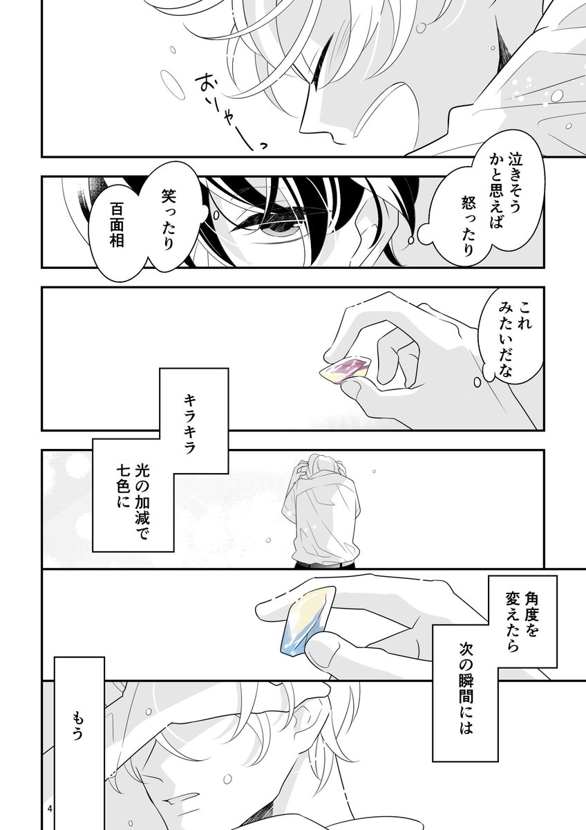 【創作BL】プリズム(1/2) 