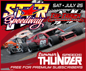 RacingAmerica's tweet photo. ⚡Are you ready for some thunder?⚡

We've got four #SummerThunderTV broadcasts today!

🔘 @MidwestTour at @SPSRaces 
🔘 @TriTrackNE at @StarSpeedwayNH 
🔘 @WheelmanSeries at Citrus County
🔘 @UltimateNorth at @raceway_the 

Subscribe now: https://t.co/Op2XlbGfQw https://t.co/yLjgMHYQf7