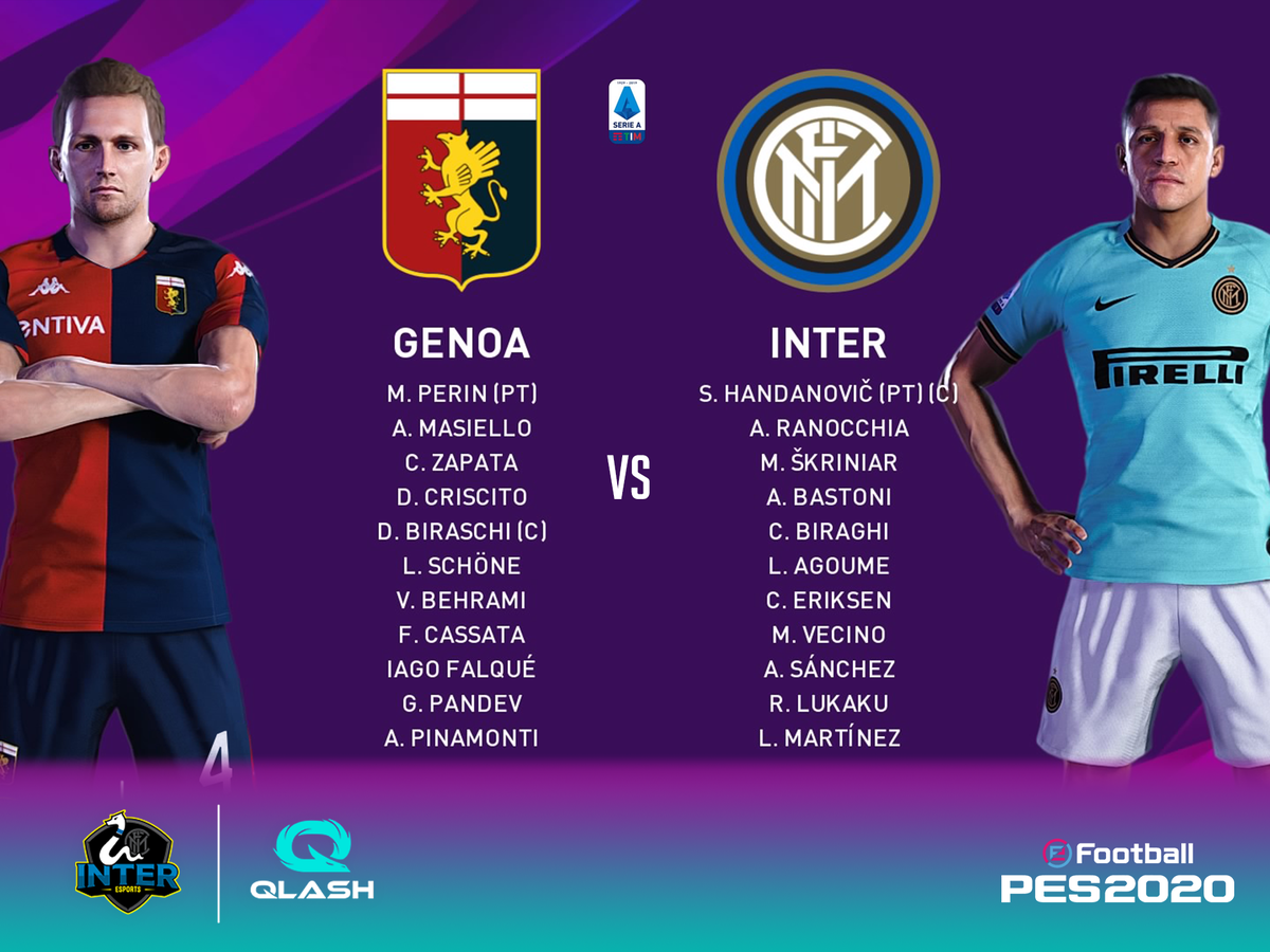 Inter's tweet photo. 📄 | FORMAZIONI
Ecco gli 11 titolari per la sfida di eSports che precede #GenoaInter 👇
#InterQLASH #InterEsports https://t.co/zQ6o8AdKMk
