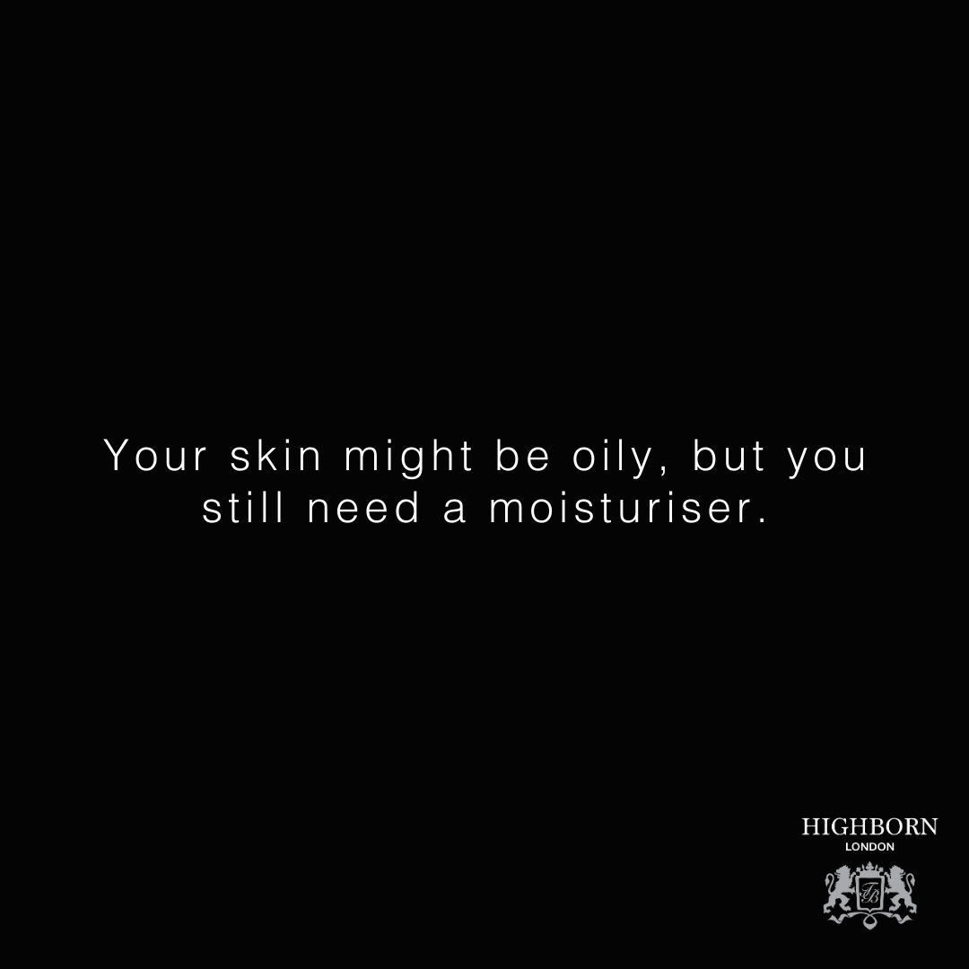 highbornlondon's tweet photo. Oily skin needs moisture just as any other skin type. It lacks moisture too. https://t.co/nrWtqksy1p