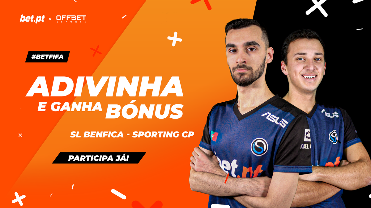 Offset_Esports's tweet photo. ⚽️ | Hoje é dia de voltar aos relvados virtuais! 
O @DaniThe7th e @godiiiinho vão estar frente a frente em mais um passatempo da @betpt na companhia do @Archarom!

Dá o teu palpite para o 🔴 Benfica x Sporting 🟢 e ganha 10€!

Sabe como 👉 https://t.co/3r2QI9ZOVy

#BETFIFA https://t.co/Qj0VpmInu7