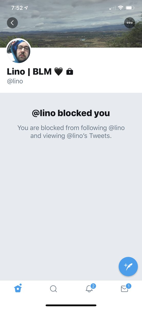 are you blocked by  @lino too 