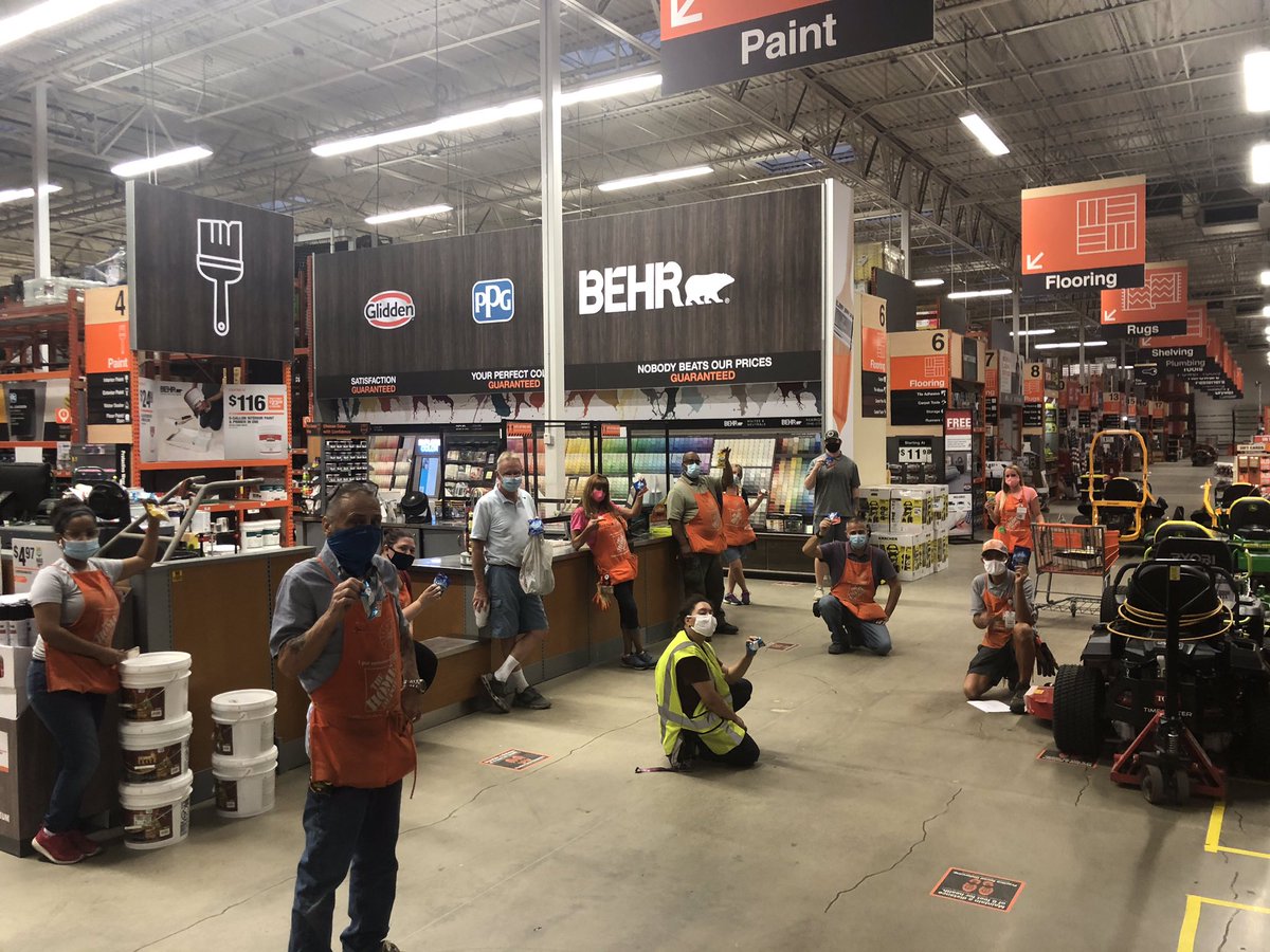 #snacktime #socialdistancing #homedepot3606