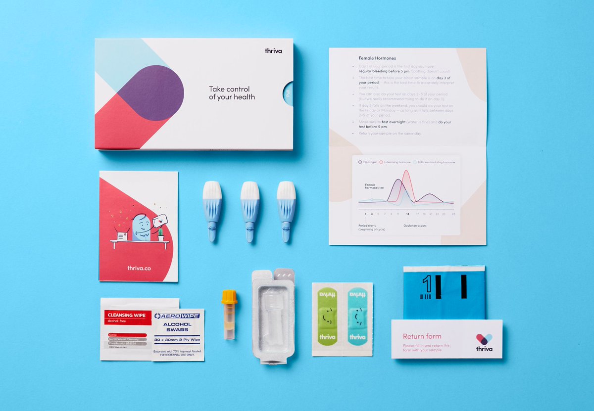 elliecantjump's tweet photo. Brands in health tech, feminine hygiene and natural remedies are ripping up the rule book.

One such brand, @thrivahealth, has developed an identity that features bold colours, playful infographics and an informative yet down to earth tone of voice.

➡️ https://t.co/ASdLvEbZLb https://t.co/3Yo4B7CvHO