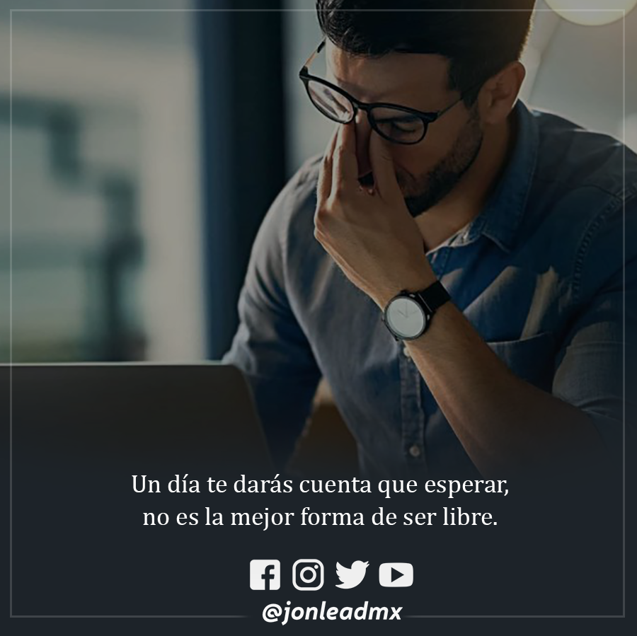 jonleadmx's tweet photo. Si te pasas la vida esperando, lo único que pasará será la vida misma. #EmprendeHoy #JonLead #Experto en #Emprendimiento #MarketingDigital https://t.co/tluDaUzism