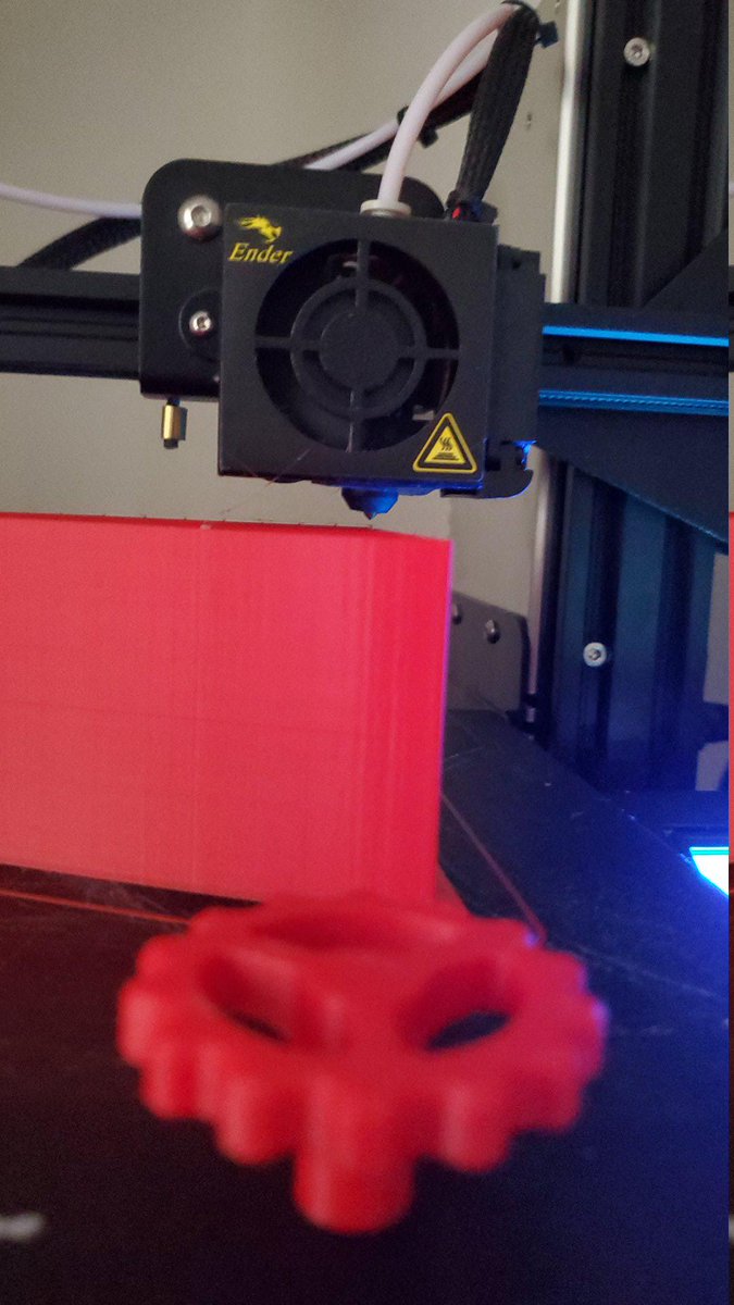 3DMeltdown's tweet photo. Posted by SleepingTurtle #3dprint on our discord:
Join us: https://t.co/rj0z2L2EnV
So this is what happens when you run out of filament. 😢 #3dfails
Need #3dprinting help? Want to share your latest #3dprint? Join us: https://t.co/JASpFkRhHe