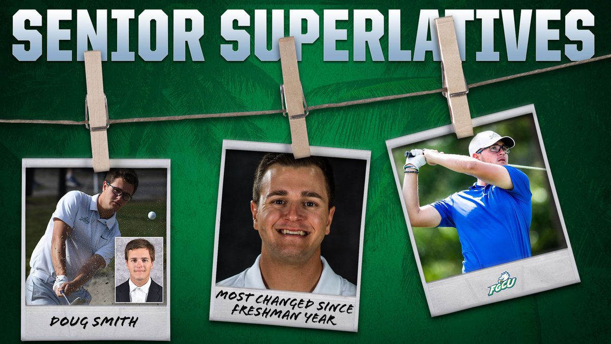 FGCUEagles's tweet photo. From @ASUN_Golf All-Freshman to Scholar All-American, @dougiewsmith may have been voted #MostChanged, but his success was consistent!
#WingsUp🦅🌴🤙 | #NESTIES https://t.co/eOXLHPaQtt