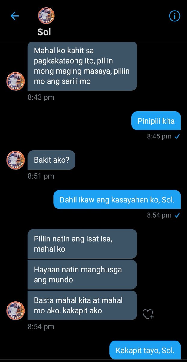 LunaVPerez's tweet photo. Pinipili kita. https://t.co/c8Cgb3LGOP