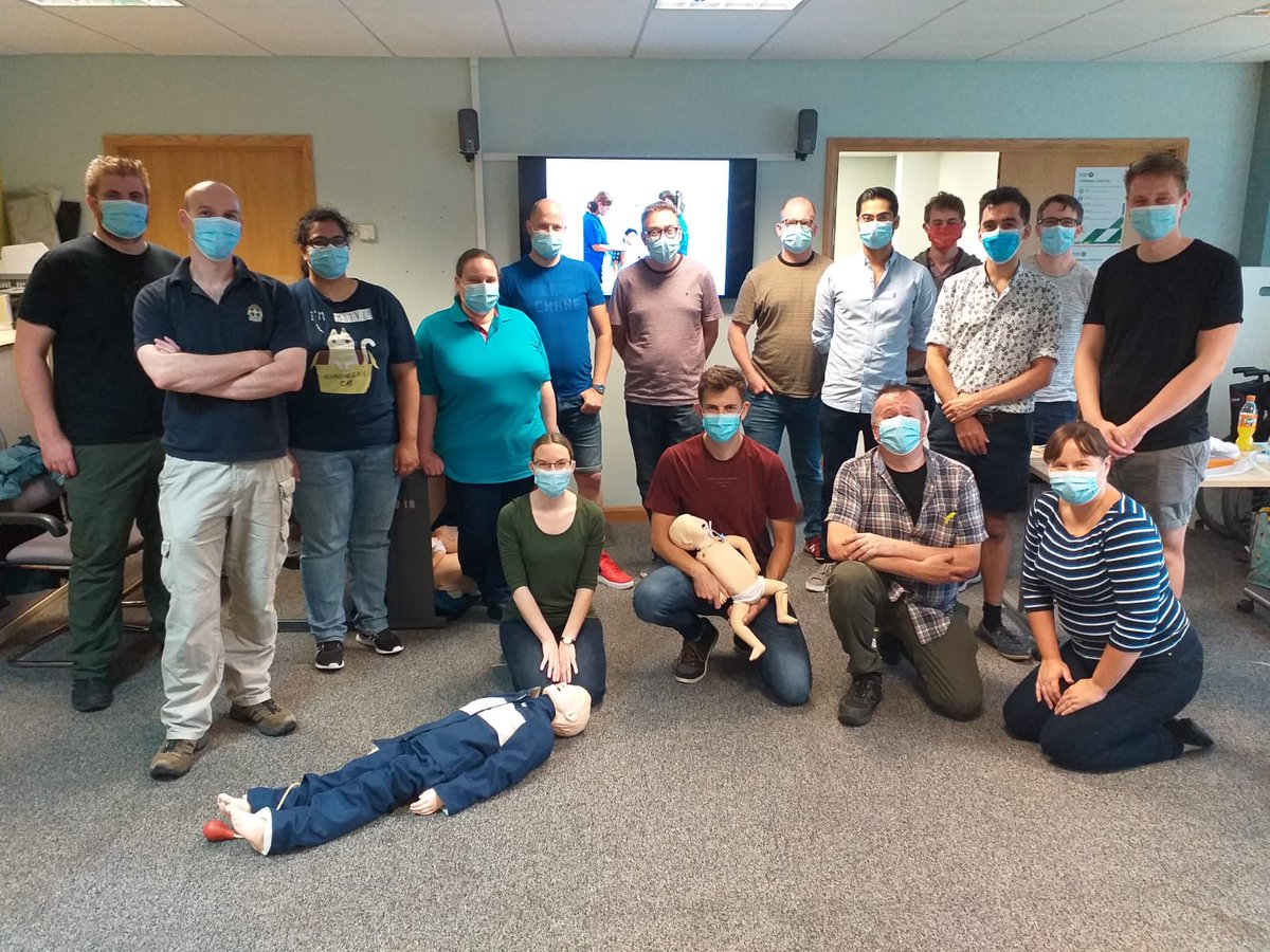 <a href="/SJALASRClinical/">SJA London & South Clinical Team</a> first #resus_org #PILS course lead by Hannah and David.... what a great team... thank you both and good luck to all on it <a href="/SJA_MedDir/">Dr Lynn Thomas</a> @SJALondon_South