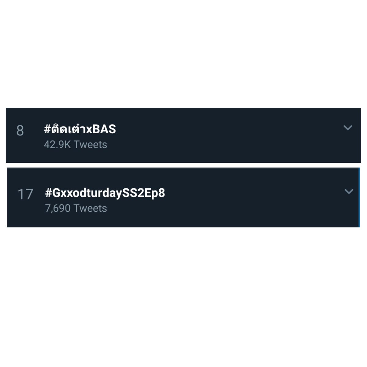 earthkhundin's tweet photo. Baby Bas is trending at number 8 while Godt is trending at number 17 #GodtBas https://t.co/EohioLK7bx