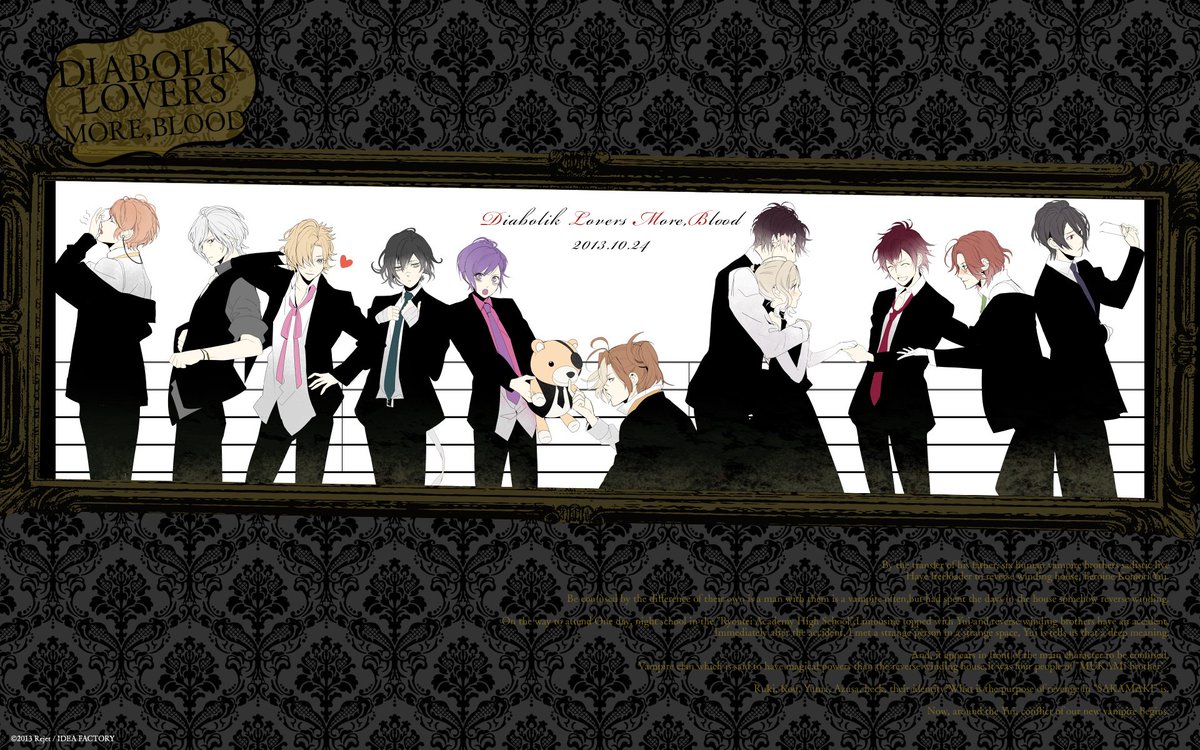 Yui ﾟ Diaboliklovers ディアラバ 逆巻シュウ 逆巻レイジ 逆巻アヤト 逆巻カナト 逆巻ライト 逆巻スバル 無神ルキ 無神コウ 無神ユーマ 無神アズサ 小森ユイ 壁紙