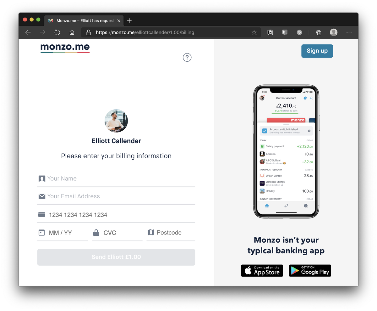I've been able to sell my things seamlessly using Monzo[.]me. I thought it was a bank transfer but actually, it allows you to take card payments.-Anyone with a card can pay-Instant payment & settlement in your a/c-Free (zero fees)Send link, done - no cash involved.45/n