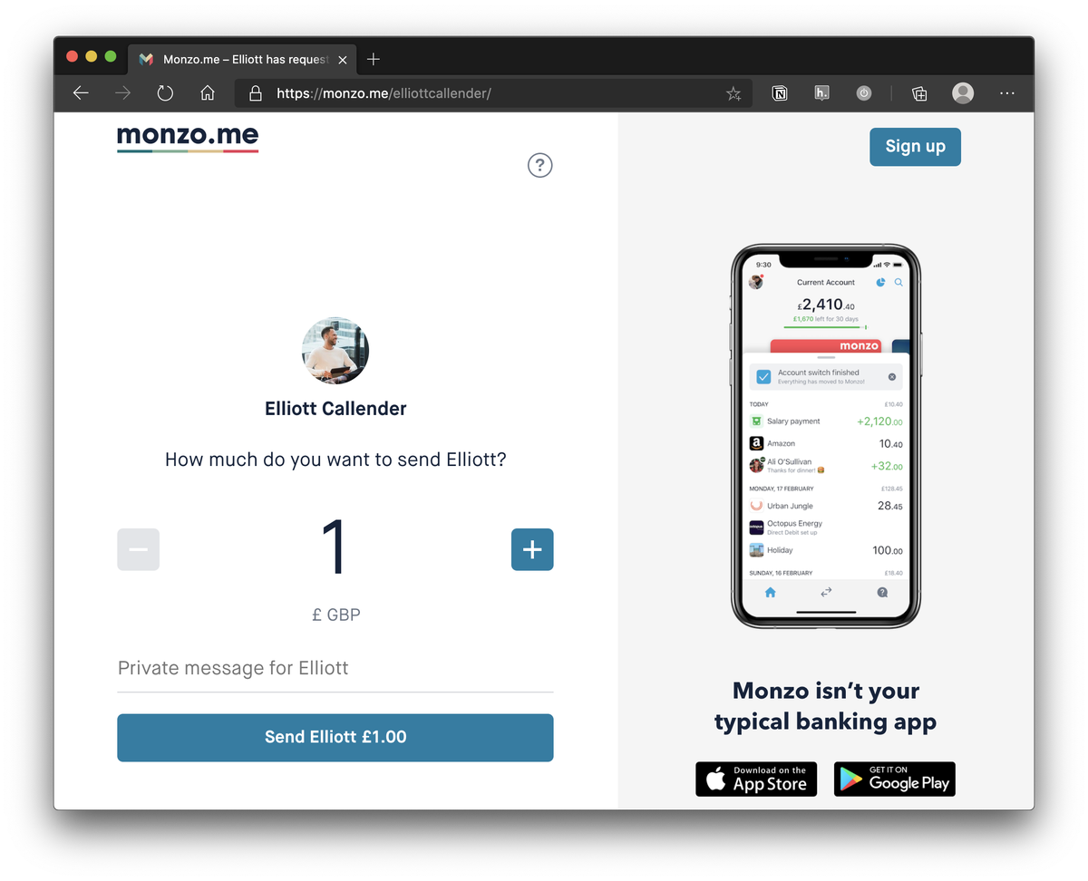 I've been able to sell my things seamlessly using Monzo[.]me. I thought it was a bank transfer but actually, it allows you to take card payments.-Anyone with a card can pay-Instant payment & settlement in your a/c-Free (zero fees)Send link, done - no cash involved.45/n