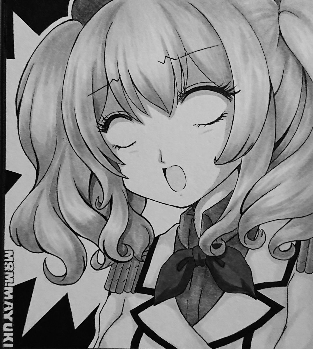 #絵をモノクロにするとかっこいい 
オソロシイコ!オソロシイコ!オソロシイコ!オソロシイコ! 