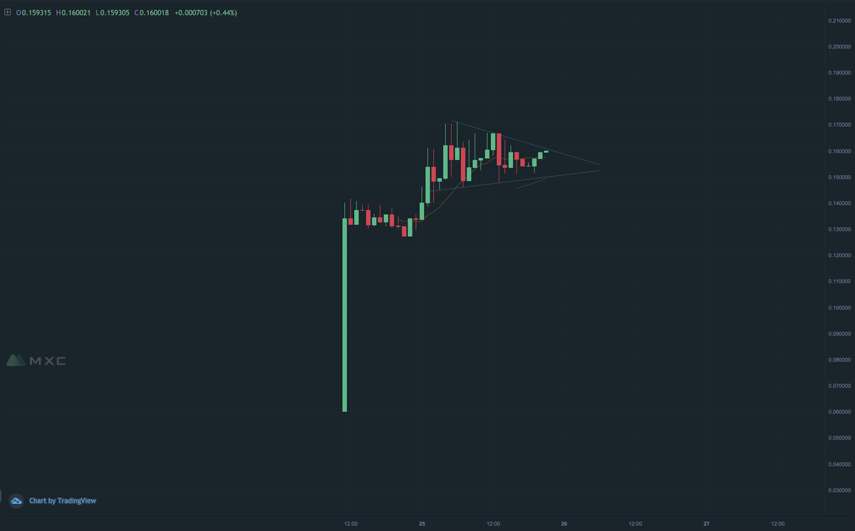 10  $DEC DecentrTriangles on Triangles, one of your biggest gainers within a month IMO.