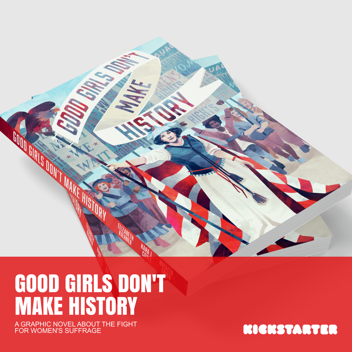 Thank you for the continued support of Good Girls Don’t Make History! Click the link in our bio to help support! 

#shevotes100 #inspirational #motivational #womensrights #womenssuffrage #book #bookstagram #igbooks #girlpower