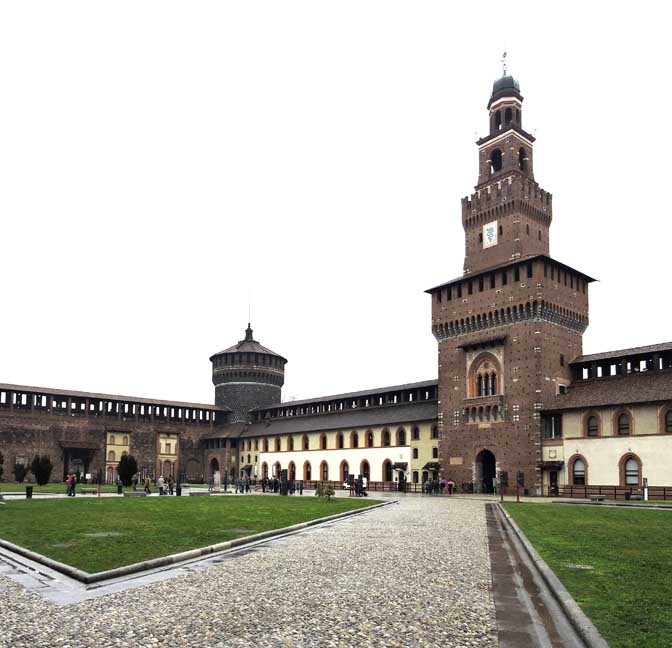 O_Longueville's tweet photo. #Sforza Castle (Castello Sforzesco) is in #Milan, Italy. It was built in the 15th century by the architect #Filarete on the orders of Francesco Sforza, Duke of Milan. The construction continued in the 16th century by architect Benedetto #Ferrini hired by Duke Galeazzo Maria. https://t.co/UHVdrLCZK2