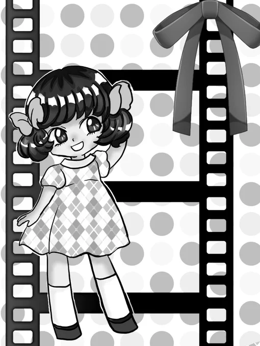#絵をモノクロにするとかっこいい
かっこいいの無いからせめてモノクロしっくりくるやつ 
