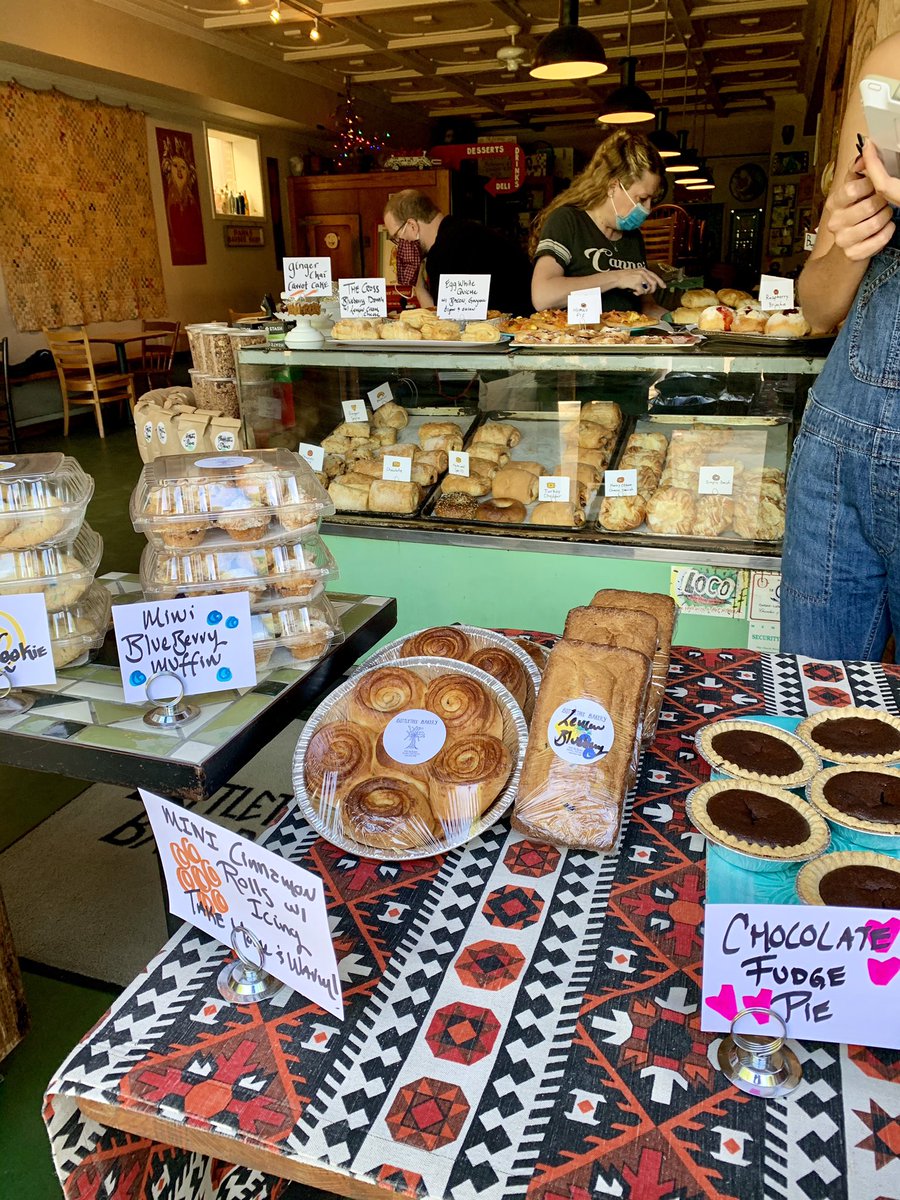 Bottletree Bakery is open curbside Saturday and Sunday 8-11am with all your faves! 🥐🥯🥧☕️ #VisitOxfordMS #LoveLocal