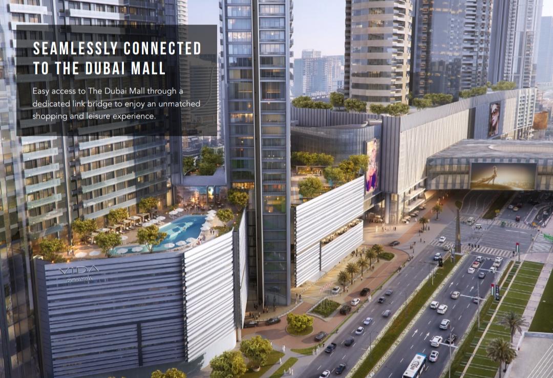 *Vida Dubai mall T1, the hotel apartment connected to dubai mall, one bed room 1.9M*

*Call or what'Sapp*
*00971568509123*

#الامارات