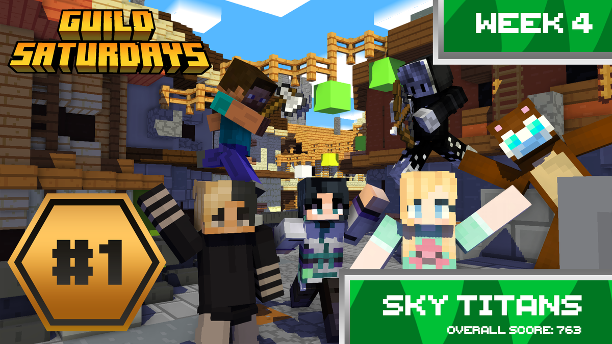 GuildSaturdays's tweet photo. 🏆Congratulations SkyTitan for winning
the 4th week of Guild Saturdays!

Shout-out to the players:
@_Mohala_  &amp; @Drafon11 
 Drung &amp; @SpedAura
@StrafeLyfe &amp; @TheOfficialStew 

Well done participants!, We will see you all in Week 5. https://t.co/FEeboDDH4w