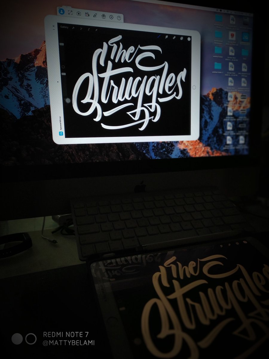 mattybelami's tweet photo. #typolover #procreate #digitalletters
#typers #goodtype @twt_seni https://t.co/SUmd0x5wkY