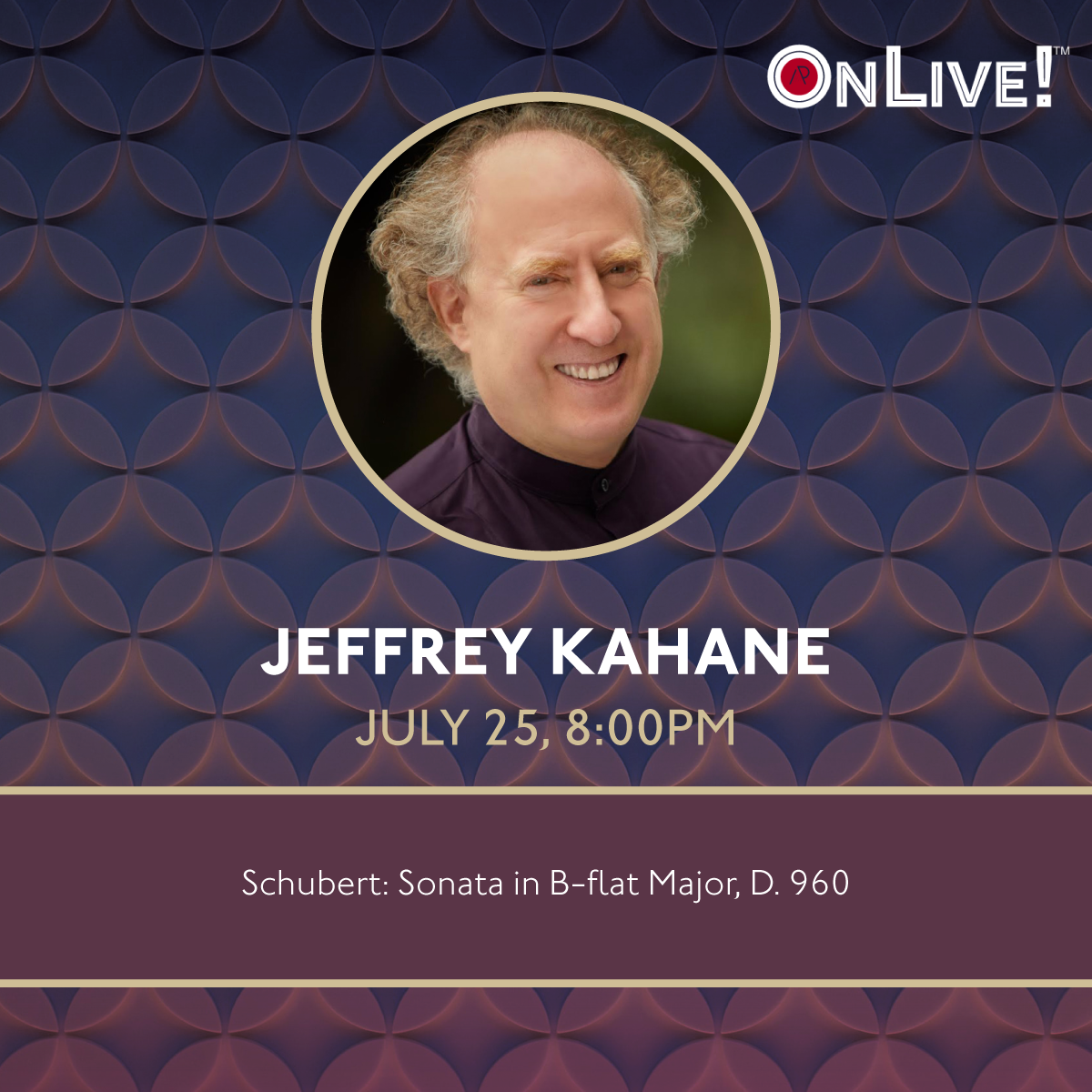 Join us this evening for a visit with Jeffrey Kahane. Tune in OnLIVE™ at 8pm EST. artofthepiano.org/onlive/

For access to exclusive content, donate here: artofthepiano.org/donate/.