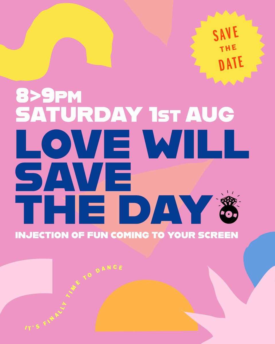 Join us for a special live DJ set, streaming on Saturday August 1st 8-9pm! 
Bring fizz, cake and your best moves! #lovestream #LWSTD