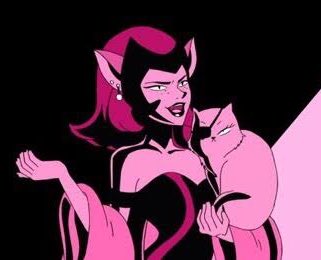 SPOP DESERVES A MOVIE— pink/ noir catra