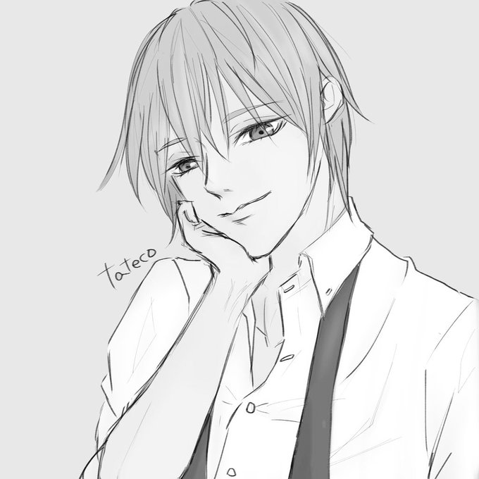 #絵をモノクロにするとかっこいい 
かっこいいのか?
特に4枚目??? 