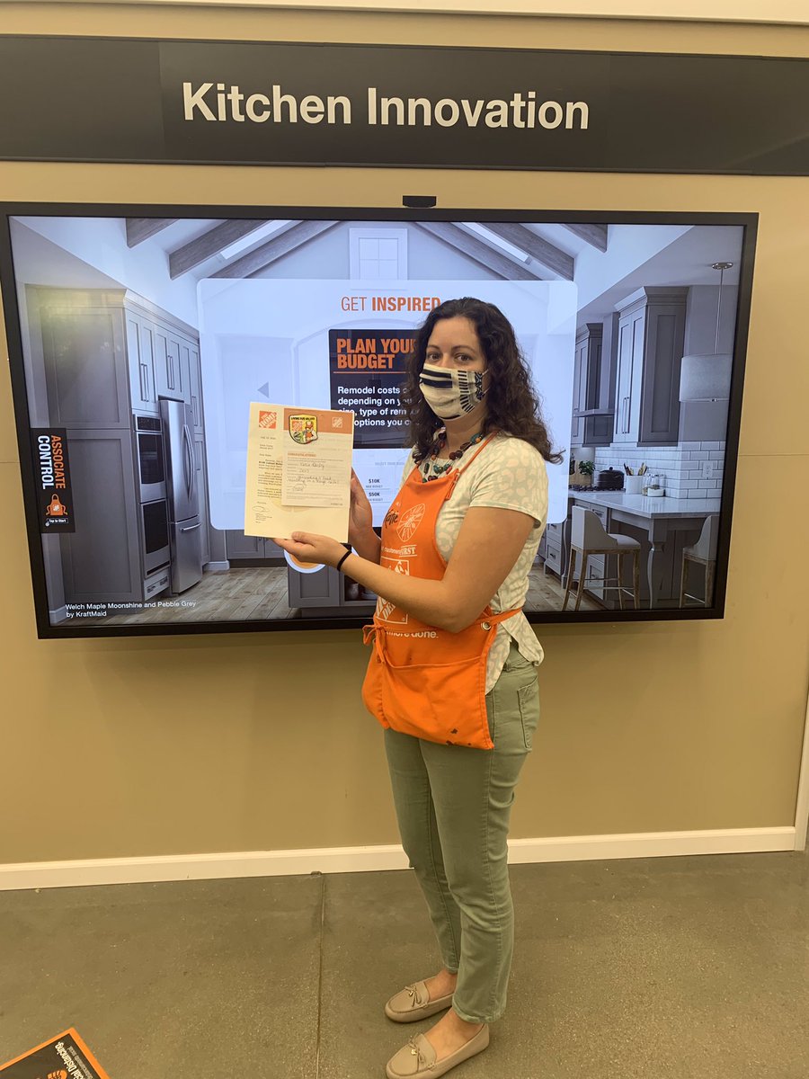 Thank you for your heartfelt recognition <a href="/t_renard_/">Tad Renard</a> .  Katie was so happy that you sent her a Homer Award for her 15k makeover sale.  <a href="/BPlantenberg/">Brody Plantenberg</a> <a href="/RececcaS/">Rebecca Killinger HD</a> <a href="/JAgnessTHD/">Jenna Agness</a> <a href="/RennierAsm1970/">Joe Rennier</a> <a href="/tbdavis62/">Tony Davis</a> <a href="/HDNoblesville/">Home Depot Noblesville</a>