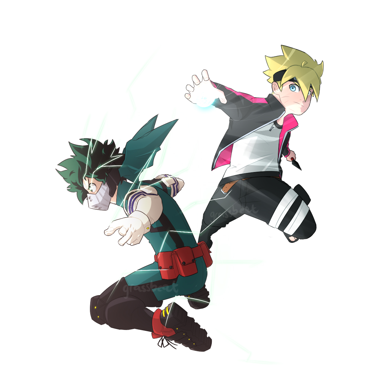 Pokemon Maniac Grassbeat And Smooth Transition To The Art In Question B Deku Boruto Bnha Myheroacademia Borutosdad Artph