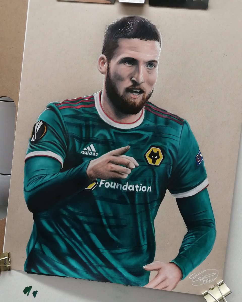 walls_nik's tweet photo. @mattdoherty20 is finally all done 😁 it's been one of the hardest pictures I have ever drawn... I hope you all think it was worth it 👍🏻

@Wolves https://t.co/F69cGGQFKJ