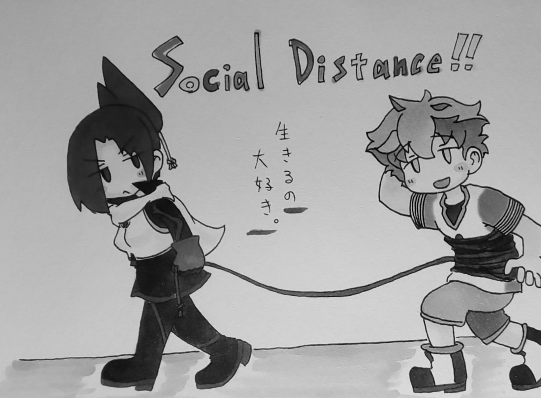 #絵をモノクロにするとかっこいい
#へんたつ
#ケムリクサ

こういうのはもともとかっこいい絵を選ばなあかん・・・ 