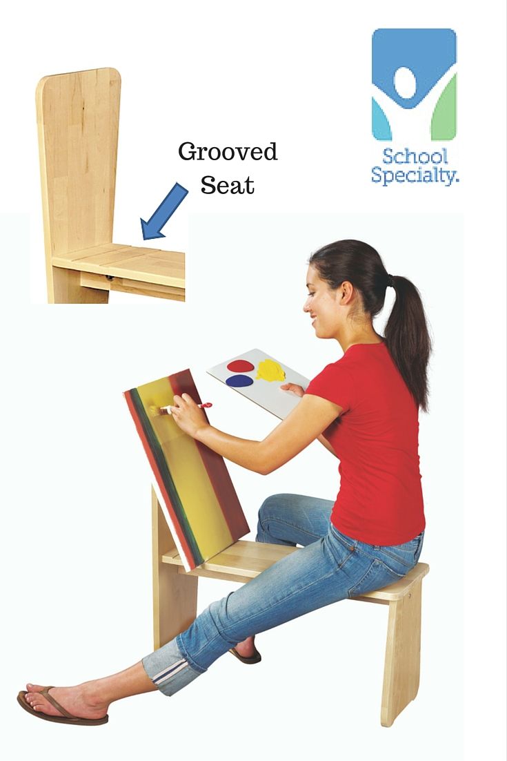 For those wondering what this is, I think it's called a drawing horse bench but in school we called it a donkey. Also my drawings always got skewed at the bottom but it was about the experience with this thing loll