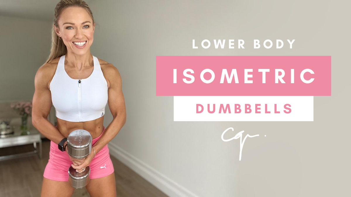 CarolineGirvan's tweet photo. 30 Min LOWER BODY ISOMETRIC WORKOUT WITH DUMBBELLS at Home | Video now live on YouTube: https://t.co/QqQGJuoWHK
#isometricworkout #isometric #dumbbellworkout #lowerbodyworkout #homeworkout #carolinegirvan https://t.co/nSMqiP3QYd