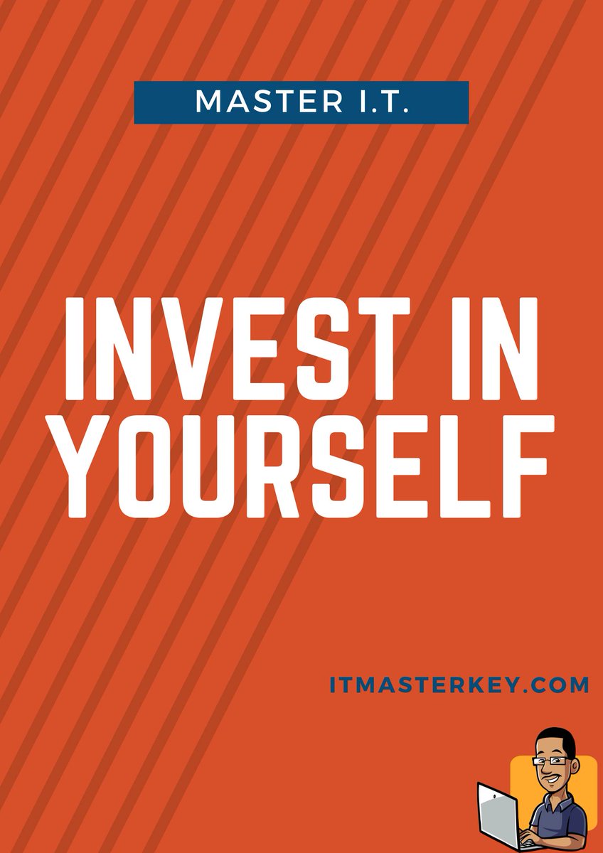 MasterITTX's tweet photo. Make sure you put in a few hours studying today.
#heygang #rob #itmasterkey #masterit https://t.co/5h8PZFcSxu