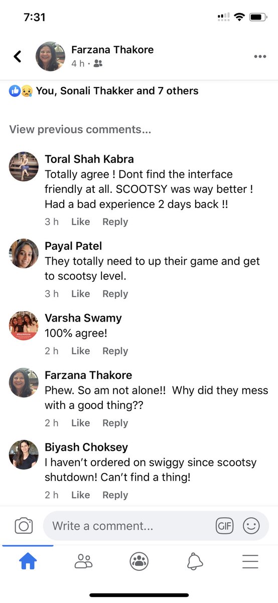 MehtaNitai's tweet photo. @SwiggyCares Thanks for your prompt reply.
I am adding a screen shot of some people commenting on Swiggy experience. https://t.co/M7nZ5prtvX