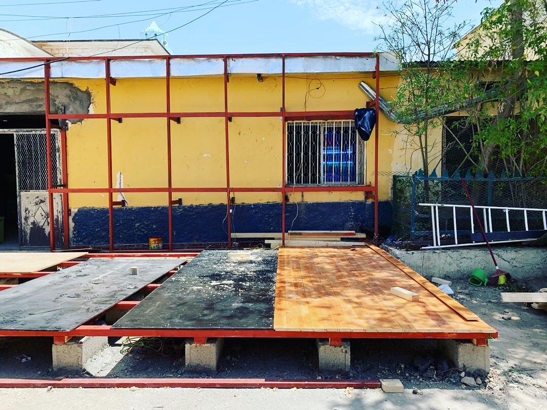 In 2019 we designed a new head quarters for Hargeisa city government. As a precursor, we are now building a small timber structure that will offer shade to visitors #hargeisa #somaliland #somalilandarchitecture #somaliarchitecture #cityhall #citygovernment #timberarchitecture