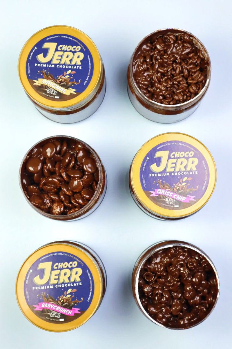 azuwan_moaz's tweet photo. Assalamualaikum hi ❗️❗️Kmk ada jual Chocojerr Viral Premium Chocolate.. Kmk ada 3 produk ; original, baby crunch dan paling terbaru Qkiss Chip ❤️❤️

Meh order cepat-cepat sementara stok masih ada.. 

https://t.co/H2k2lfrViP https://t.co/982MVff7P1