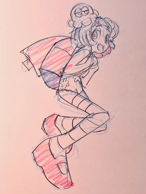 配信で描いたものたち 