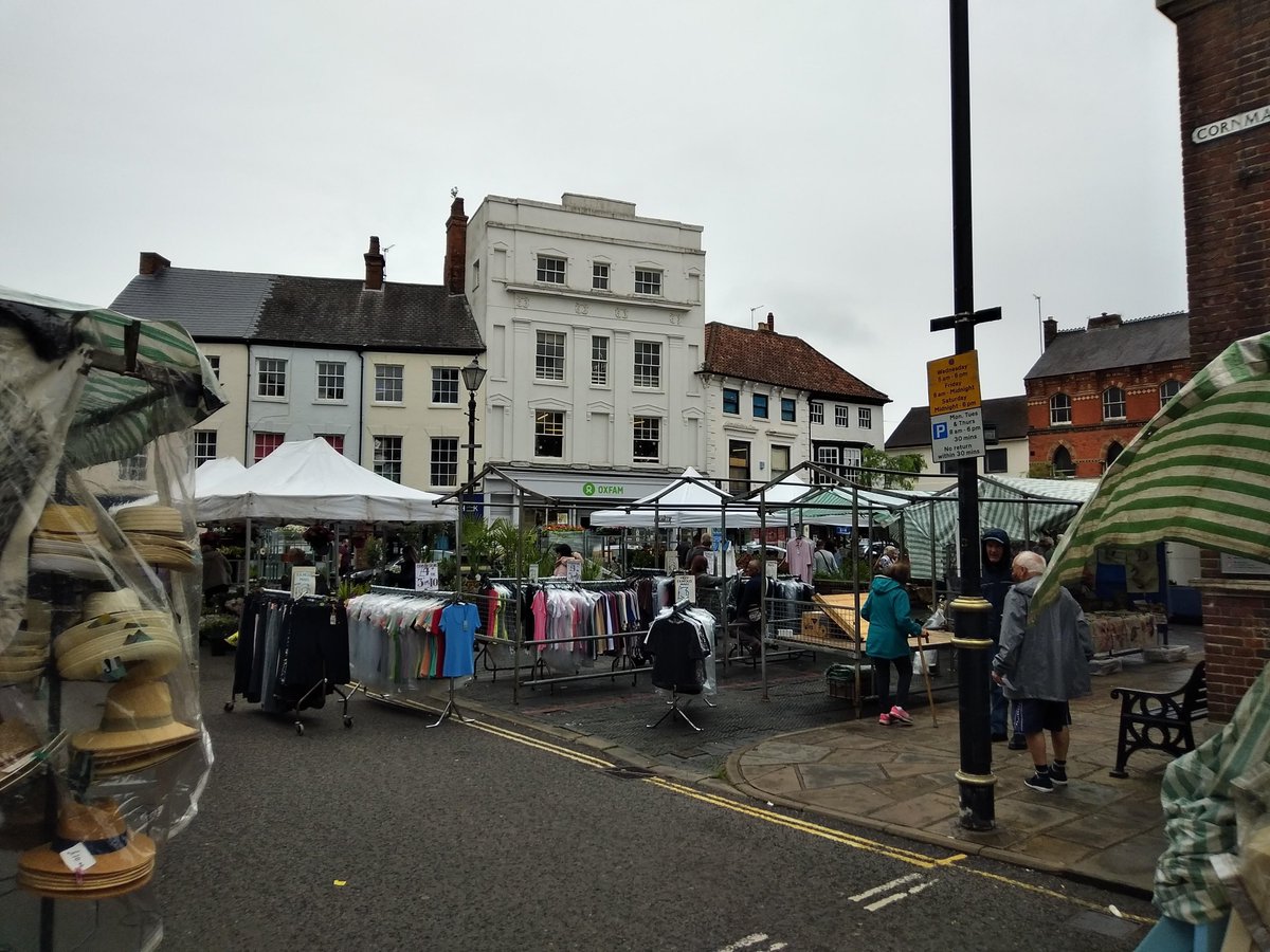 On the Wednesday we visited Louth on market day. It was good to see the market and businesses trying hard to get back to "normal" in the friendly environment that is Louth.