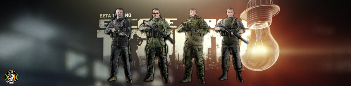 THYER5LIVE's tweet photo. The squad geared up for @bstategames @BetaEFT !
#EscapefromTarkov #TopFraggers https://t.co/WTWOqbTKXv