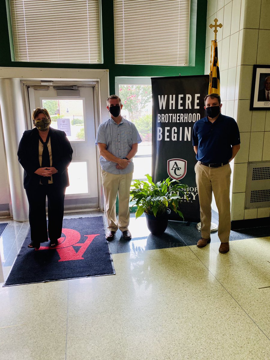 DeniseBall_EDU's tweet photo. @CurleyHS has a dynamic team working on preparing their campus for students and staff! Thank you for letting me visit and see and hear the good planning taking place. @archbalt @ArchbaltSchools @CurleyPrincipal https://t.co/hAONGwwxf2