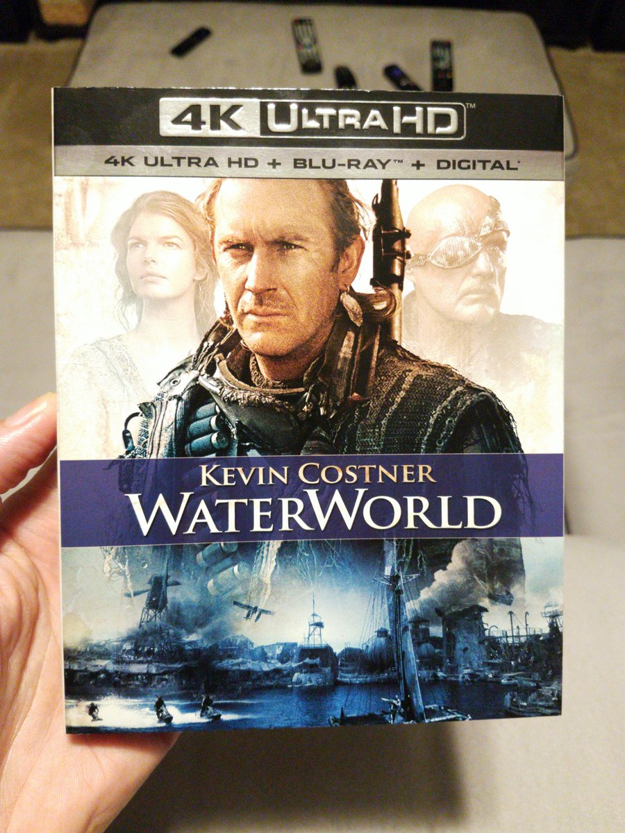 The future: The polar ice caps have melted, covering the Earth with water. Those who survived have adapted to a new world.

#Waterworld #WaterworldMovie #KevinCostner #DennisHopper #JeanneTripplehorn